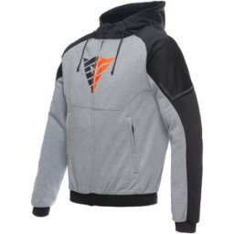 Dainese - Daemon - Tissus - Men - Melange-gray/black/red-fluo - 46