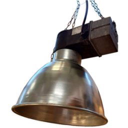 Lampe industrielle Philips gris 41x41x50