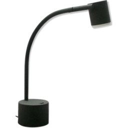 Lampe Haloclick 2 par Ettore Sottsass pour Philips 1988 Hollande noir 35x12x50