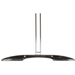 Lampe à suspension de Jorge Pensi pour B.Lux argent 80x9x103