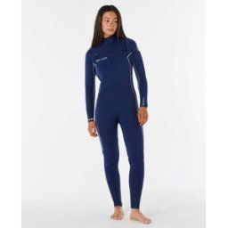 Rip Curl Combinaison de surf Stephanie Gilmore Dawn Patrol 4/3 Zip Poitrine Navy 8 female