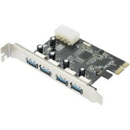 Renkforce 4 ports Carte contrôleur USB 3.0 USB-A PCIe
