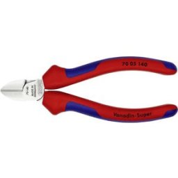 Pince coupante diagonale avec facette Knipex 70 05 140 140 mm 1 pc(s)
