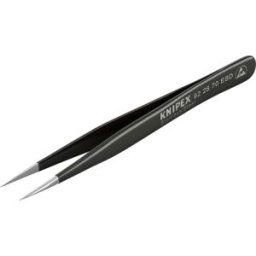 Knipex 92 28 70 ESD Pince brucelle de précision pointue, fine 110 mm