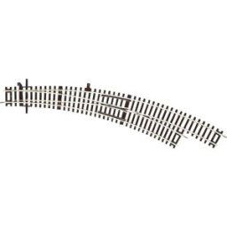 (H0) Voie Rocoline (sans ballast) 42473 Aiguillage enroulé, à droite 1 pc(s)