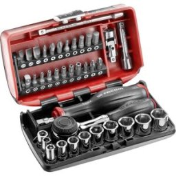 Facom Jeu de clés à douille métrique 1/4 (6.3 mm) 17 pièces R.360NANOPB