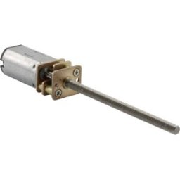 Sol Expert 96442 Moteur à micro-entraînement G 53M avec tige filetée, roue dentée métallique 1:53 50 - 450 tr/min