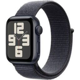 Apple Watch SE (2024) GPS 40 mm boîtier en aluminium Sport Loop encre