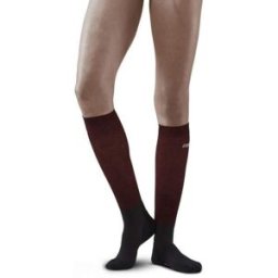 Chaussettes de compression hautes récupération infrarouge femme CEP Compression Rouge Taille 3 Femme
