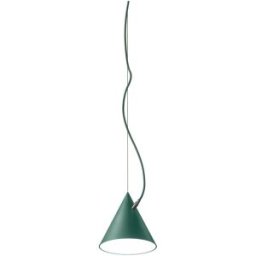 Noon Suspension Castor 20 cm British racing green - vert foncé - laiton