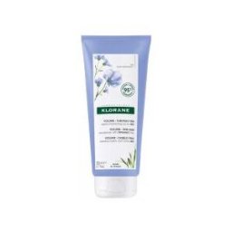 Klorane Lin Soin Après-Shampoing Volume Aux Fibres de Lin - Cheveux Fins 200 ml - Tube 200 ml