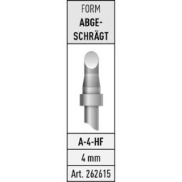 Stannol A-4-HF Panne de fer à souder biseautée Contenu 1 pc(s)