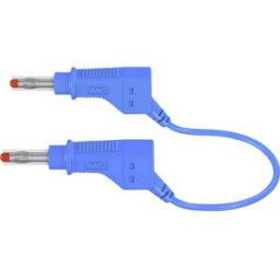 Stäubli 66.9405-20023 Cordon de mesure de sécurité Banane mâle 4 mm Banane mâle 4 mm 2.00 m bleu 1 pc(s)