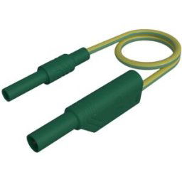 SKS Hirschmann MAL S WS-B 200/2,5 ge/gn Cordon de mesure de sécurité prise de sécurité 4 mm prise de sécurité 4 mm, empilable 200 cm jaune-vert 1 pc(s)