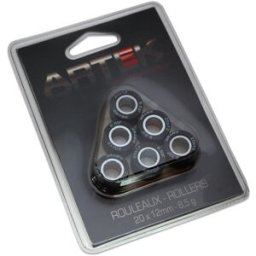 Jeu de 6 galets Artek k1 20x12 pour X-max/Majesty/Cygnus-x/Skycruiser/