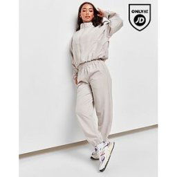 JD Sports New Balance Pantalon de jogging Script Femme - Beige, Beige