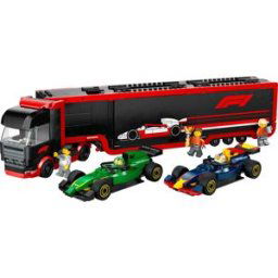 Lego Camion de F1 avec voitures de F1 RB20 et AMR24