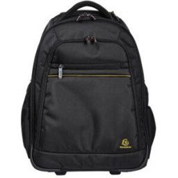 Sac à dos à roulettes Exacompta Exabusiness pour ordinateur portable - Noir