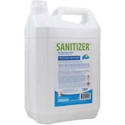 Gel hydroalcoolique Sanitizer pour mains - bidon de 5 L
