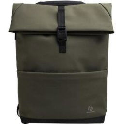 Sac à dos imperméable Exacompta Exactive Young - 2 compartiments et fermeture éclair - Kaki
