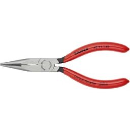 Knipex 30 21 140 pour lélectronique et la mécanique de précision Pince plate à becs ronds droite Acier magnétique Chrome-Vanadium 140 mm