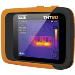 Caméra thermique HT Instruments THT80 -20 à +550 °C 25 Hz appareil photo numérique intégré, WiFi, Écran tactile