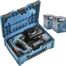 Novus Tools J-551 031-0376 Agrafeuse sans fil pour type dagrafe Type 11, Type 53F Longueur de lagrafe 6 - 14 mm + batterie, + chargeur, + mallette