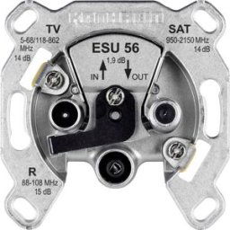 Kathrein ESU 56 Prise antenne SAT, TV, FM encastré Prise de montage en boucle