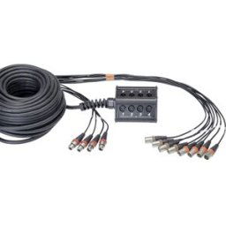 Câble multicore Cordial CYB 8-4 C 15 Nombre dentrées: 8 x Nbr. de sorties: 4 x 15.00 m