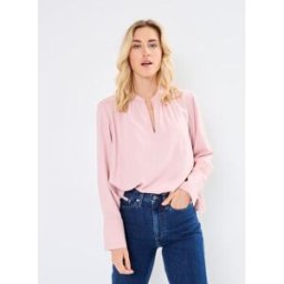 Soft Vis V Neck Ls B WW0WW44049 par Tommy Hilfiger Rose 40 Accessoires