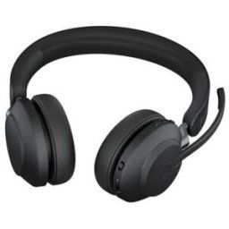 Casque sans fil Evolve2 65 Jabra - 2 écouteurs - micro anti-bruit - noir