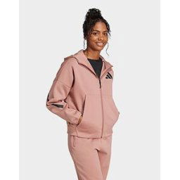 JD Sports adidas Veste à capuche entièrement zippée adidas Z.N.E. - Warm Clay, Warm Clay