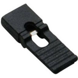 Shunt ouvert, avec languette BKL Electronic 2604010 Pôle:2 Pas: 2.54 mm noir 100 pc(s)