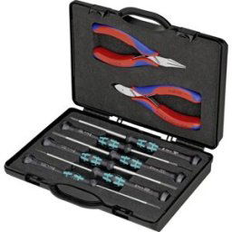 Knipex 00 20 18 Jeu doutils pour électricien en valise 8 pièces