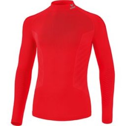 Maillot de compression manches longues col montant Erima Athletic Rouge M Homme