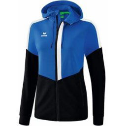 Veste à capuche femme Erima Training Bleu 38 Femme