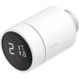 Aqara Thermostat de radiateur SRTS-A01 blanc Apple HomeKit, Alexa (nécessite une station de base spécifique), Google Home (nécessite une station de base