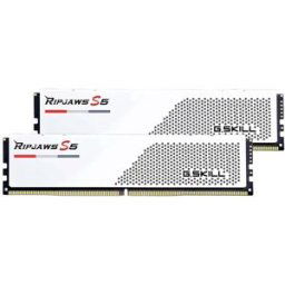G.Skill Ripjaws S5 Mémoire pour PC au détail DDR5 32 GB 2 x 16 GB non-ECC 6000 MHz DIMM 288 broches CL36 F5-6000J3648D16GX2-RS5W