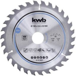 kwb 586957 Lame de scie circulaire au carbure 190 x 30 mm 1 pc(s)