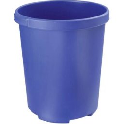 Corbeille à papier HAN 43x49 cm (ØxH) 50l Polypropylen Farbe: 1836-14 50 l (Ø x H) 350 mm x 490 mm bleu 1 pc(s)
