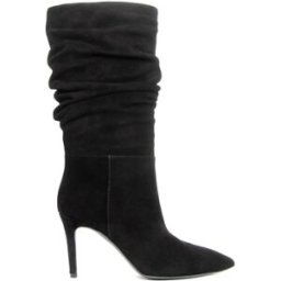 Bottes Via Roma 15 4116 STIVALE 3/4 ARICCIATO Noir