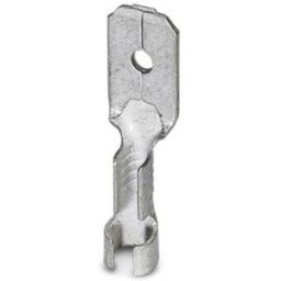 Cosse à languette mâle 6.3 x 0.8 mm Phoenix Contact C-SCM 2,5/6,3X0,8 3240162 180 ° non isolé métal 100 pc(s)