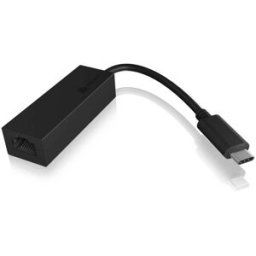 Adaptateur réseau ICY BOX IB-LAN100-C3 USB 3.0 Type-C® zu Gigabit Ethernet LAN Adapter LAN (10/100/1000 Mo/s), USB 3.1 (Gen 1)