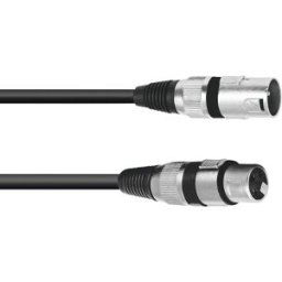 Omnitronic 30220590 XLR Câble de liaison [1x XLR mâle 3 pôles - 1x XLR femelle 3 pôles] 25.00 m noir