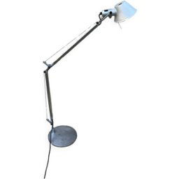 Lampe Artemide Tolomeo argent 70x70x127