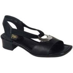 Sandales Rieker black casual open sandals Noir