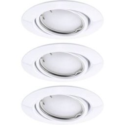 Paulmann 92466 Luminaire à LED encastrable jeu de 3 LED 14.7 W blanc
