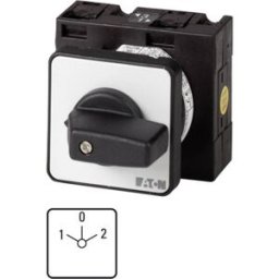 Eaton T3-3-8401/E Commutateur à cames 32 A 690 V 2 x 30 ° gris, noir 1 pc(s)