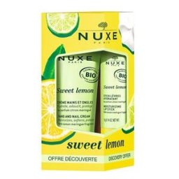 Nuxe Sweet Lemon Crème Mains Et Ongles 30ml + Stick Lèvres Hydratant 4g