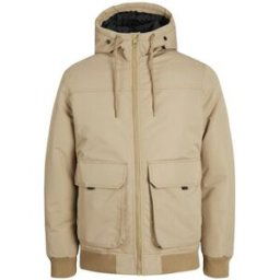 Parka Jack & Jones Construct Bomber Jacket Beige